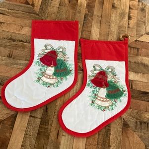 Vintage Christmas stockings